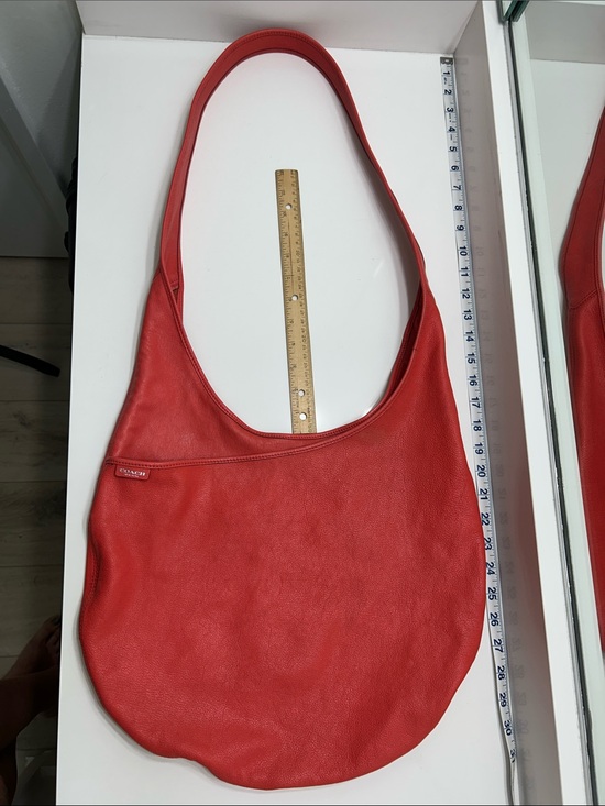 Coach Handbags - Coach 27925 Reissue Bleeker Bonnie Cashin Leather Coral Sling Crossbody